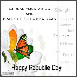 Happy Republic Day Spread your Wings