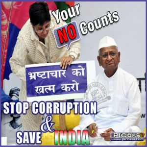 Corruption - Your NO Counts