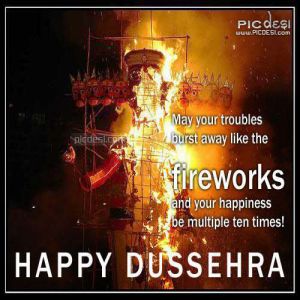 Dussehra - May your troubles