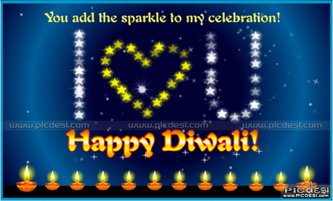 Happy Diwali - You Sparkle my celebration