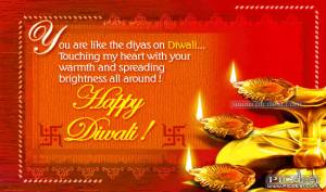 Happy Diwali - You are Like Diyas