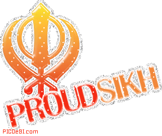 Proud Sikh Glitter Sikhism Picture