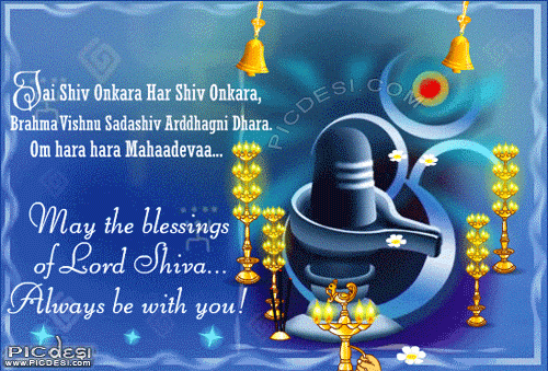 May blessings of Lord Shiva always with you