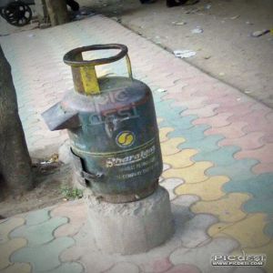 LPG Cylinder as Letter Box
