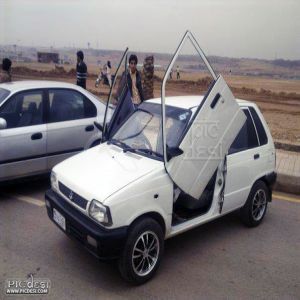 Maruti 800 Modified Ferrari doors