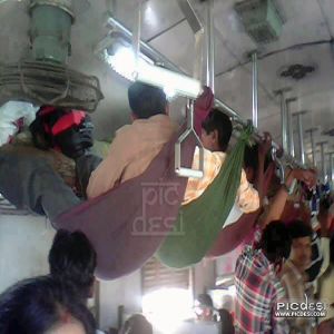 Indian Train Sleeper Jugaad Funny