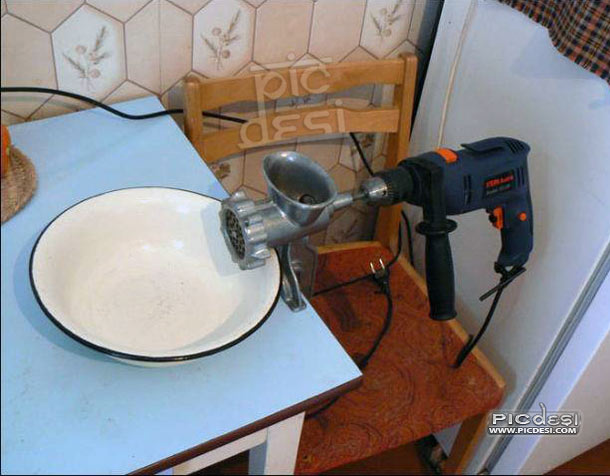 Electric Juicer Funny Jugaad India Funny Picture