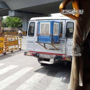 Funny Vehicle Cooler Jugaad