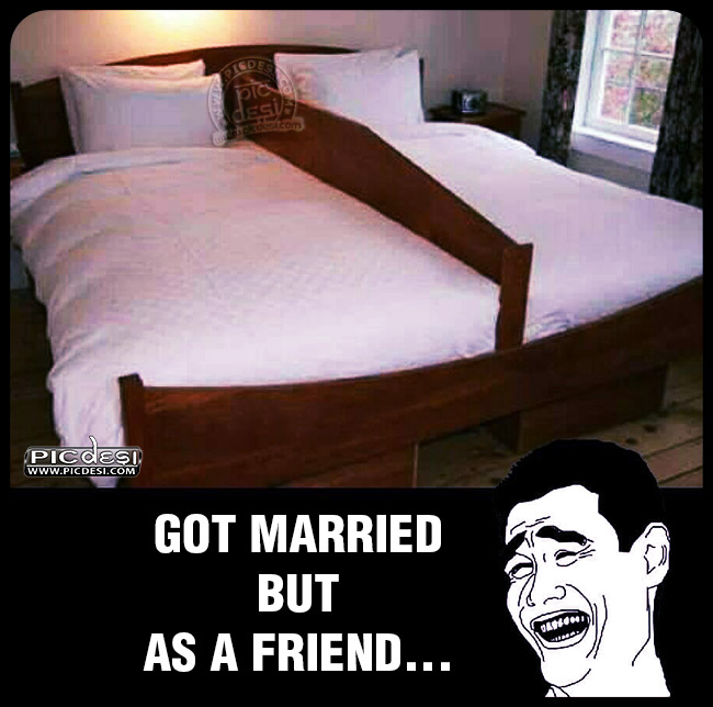 Married as a Friend Funny Picture