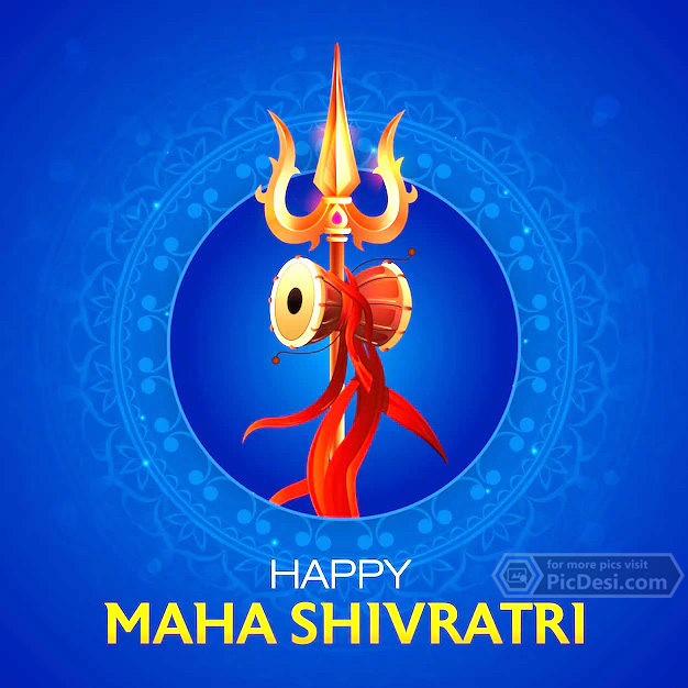 Happy Maha Shivratri- Shiva Trishul