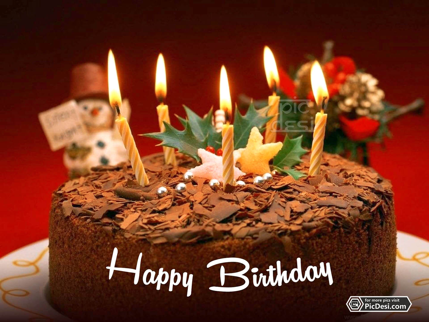 Happy Birthday Cake Wish Picture