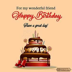 Happy Birthday Wishes For Friend