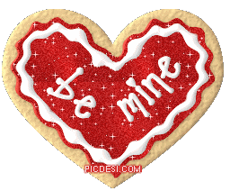 Be Mine Heart Glitter Be Mine Picture