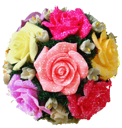 Colorful Roses Bouquet Flowers Picture
