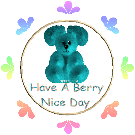 Have a Berry Nice Day Glitter
