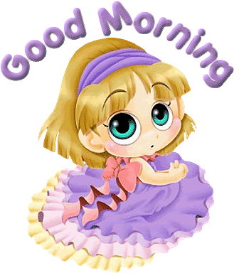 Good Morning Cute Girl Eyes Blink Good Morning Picture