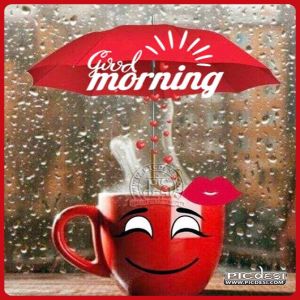 Good Morning Smiling Tea Cup