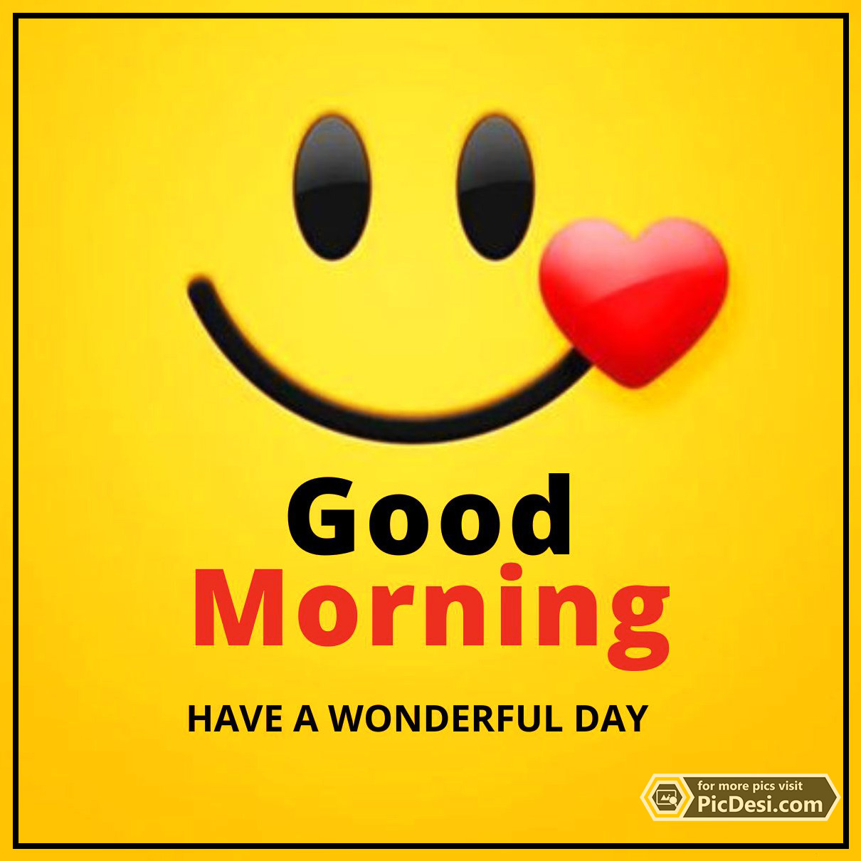 Have Wonderful Day Smiley Image | PicDesi.com