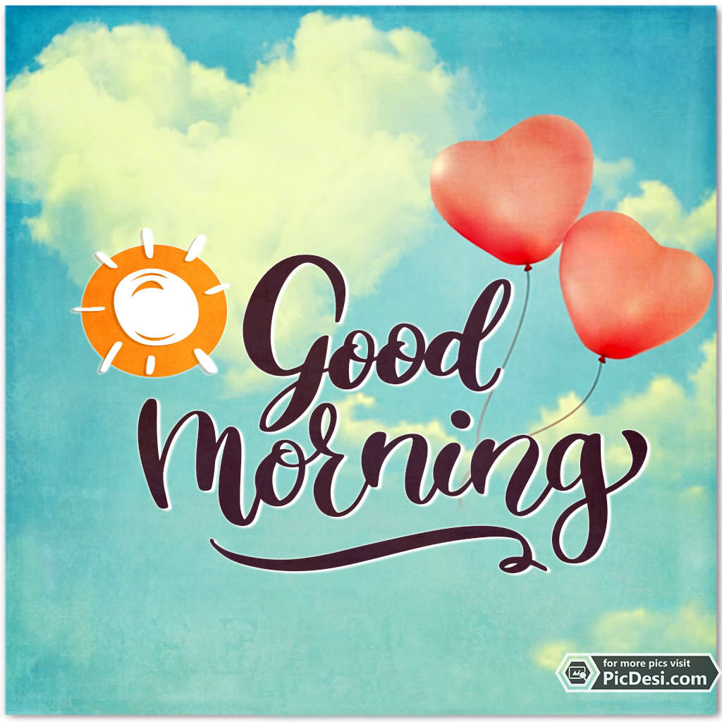 Good Morning Love Hearts Picture Good Morning Picture
