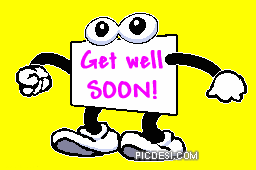 Get Well Soon Walking Card Get Well Soon Picture