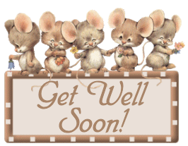 Get Well Soon Blinking Graphic