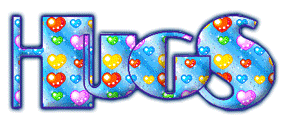Hugs Colorful Hearts Hugs Picture