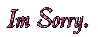 I M Sorry Glitter Graphic Sorry Picture