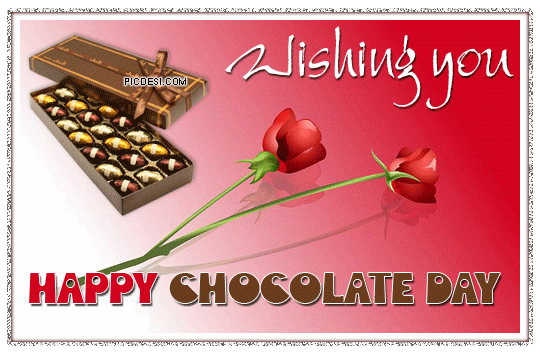 Wishing you Happy Chocolate Day