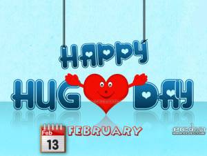 Happy Hug Day February 13