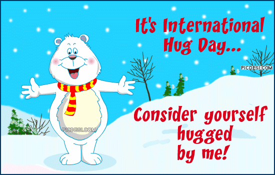International Hug Day - Consider yourself Hugged