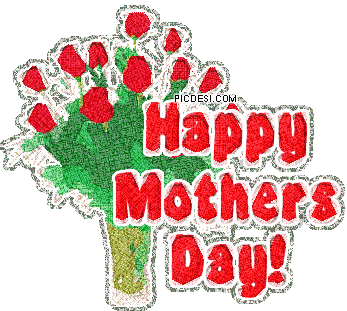 Happy Mothers Day Red Flowers Mothers Day Picture