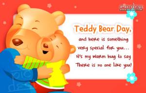Teddy Bear Day - Warm Hug for You