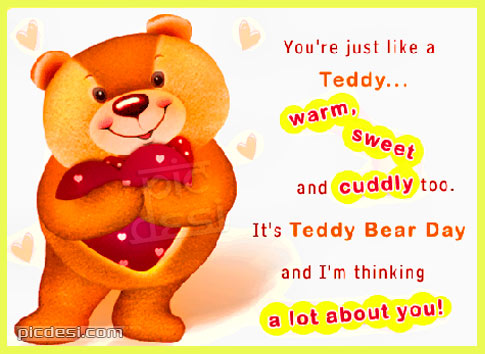 You are just like a Teddy