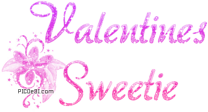Valentines Sweetie Glitter