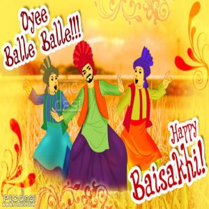 Happy Baisakhi Oye Balle Balle