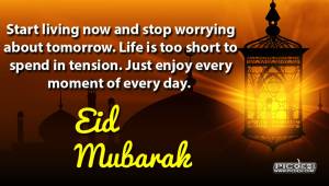 Eid Mubarak Enjoy Every Moment