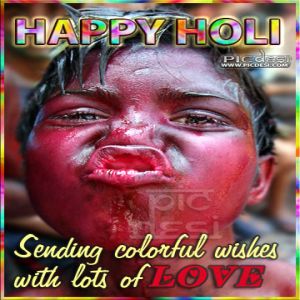 Happy Holi with Lots of Love