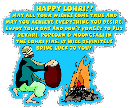 May Lohri bring Luck to You