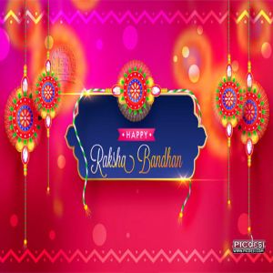 Happy Raksha Bandhan Wishes Card