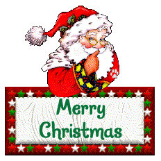 Merry Christmas Santa Thinking Christmas Picture