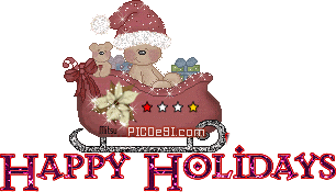 Happy Holidays – Teddys on ride