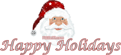 Happy Holidays Santa Clause