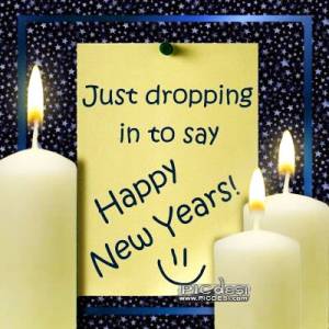 Dropping to say Happy New Year