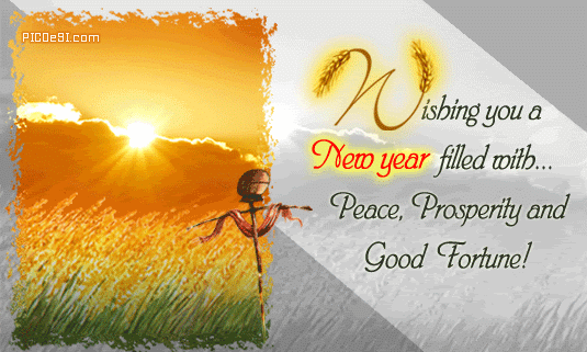 Wishing New Year With Good Fortune New Year Picture