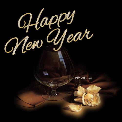Happy New Year Rose for you New Year Picture