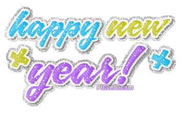 Happy New Year Glitter Graphic New Year Picture
